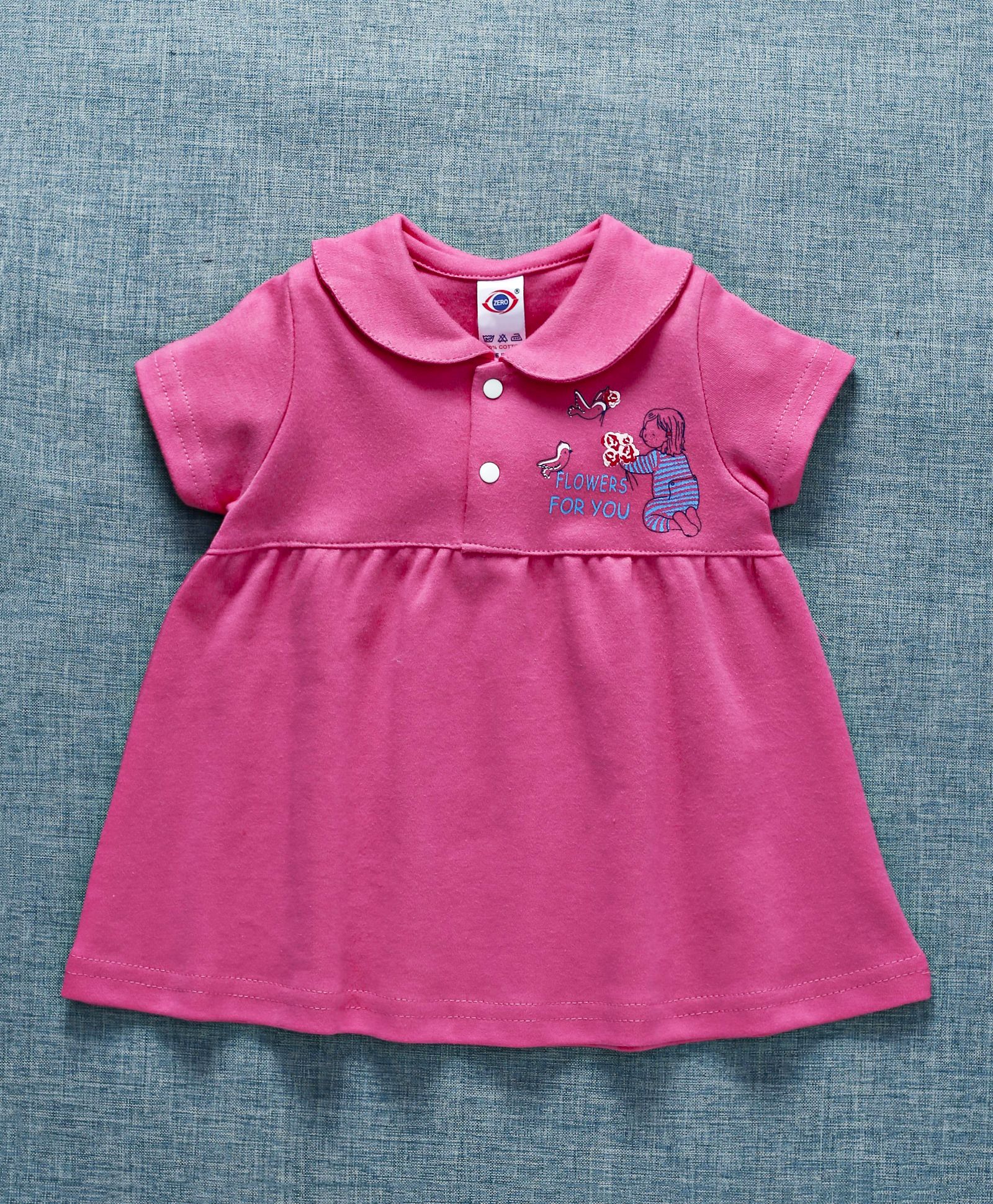 Half Sleeves Frock for Baby Girls Kids Collections